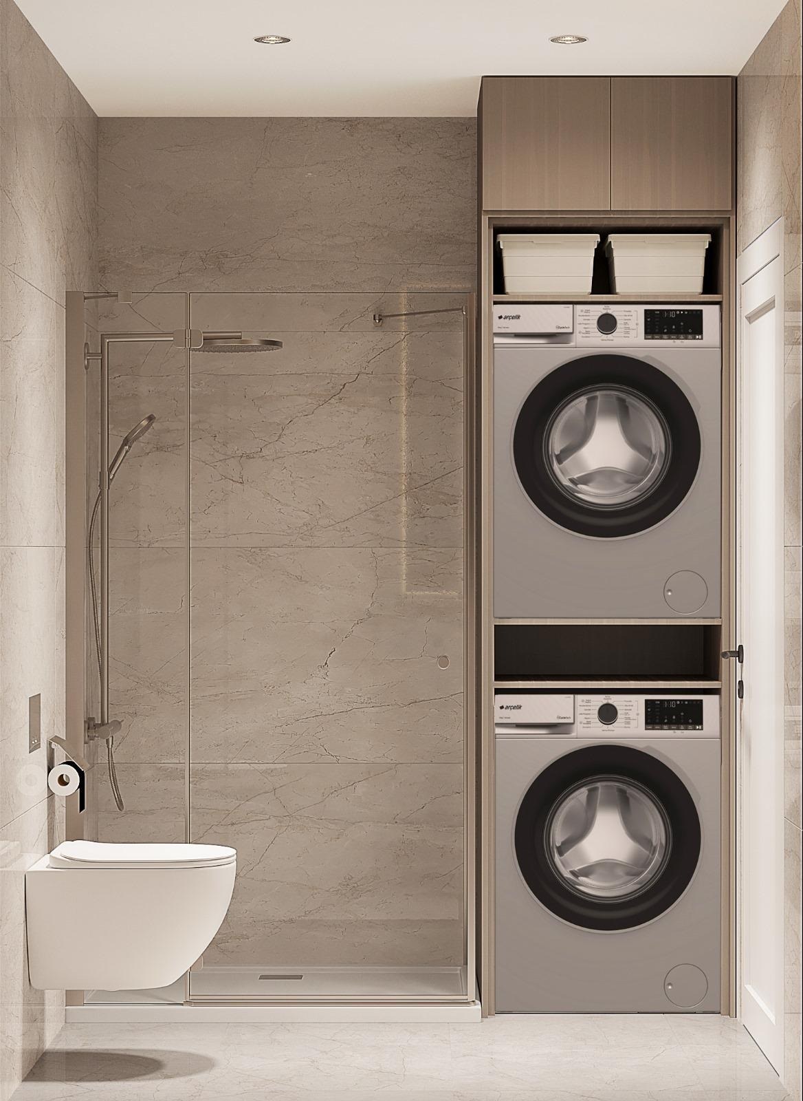 Banyo ve çamaşır alanı