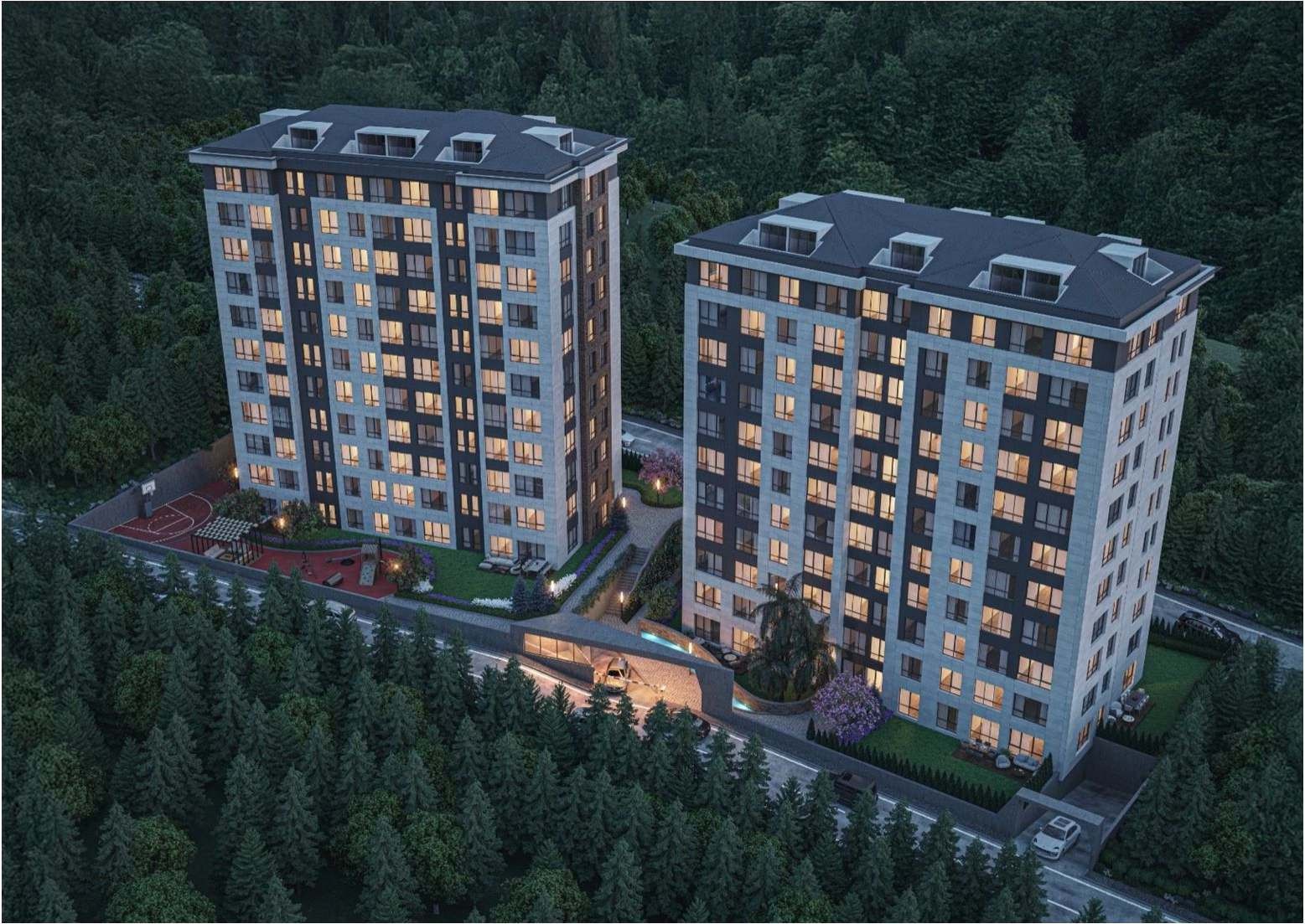 Havadan gece render